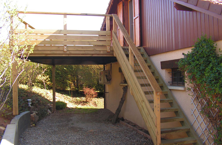 Garde corps bois escalier – mzaol.com